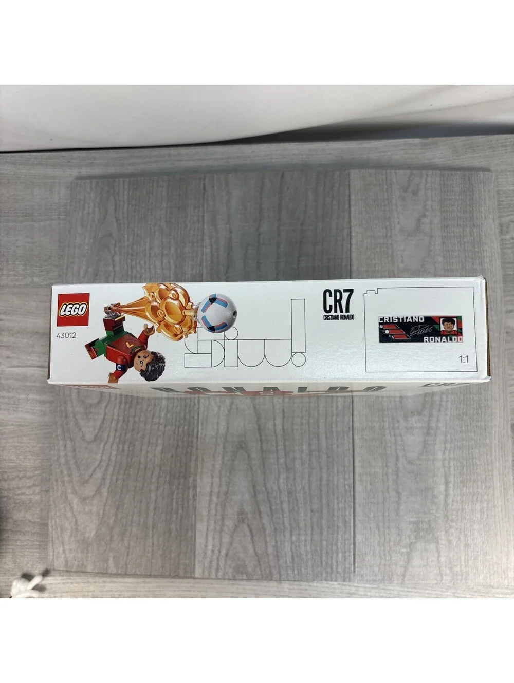 LEGO Editions Cristiano Ronaldo CR7 Soccer Highlights Set 43012 490 Pcs New